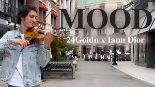 24kGoldn  Mood ft iann dior violin cover by Narek Kelian [upl. by Dnesnwot972]