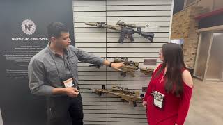 Nightforce SHOT Show 2022 Millitary variants of the ATACR [upl. by Heber151]