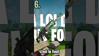 Top 10 des meilleurs armes sur Fortnite fortnite gaming shorts [upl. by Perrie]