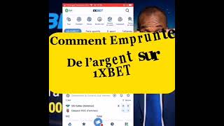 comment emprunter de largent chez 1xbet1xbet [upl. by Gabey973]