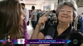 Taísa Pelosi mostra o Bazar Samburá da AACD  Teleton 2024 [upl. by Irat]