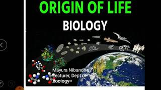 Origin of Life  theory of origin of life  Biogenesis  Abiogenesis [upl. by Brecher]