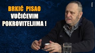 Milovan Brkić objasnio Vučića sa vlasti nikad niko neće skinuti putem izbora  njega će skloniti [upl. by Dollie]