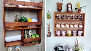 33 IDEIAS DE PRATELEIRAS PARA COZINHA Confira [upl. by Yuk634]