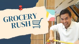 Grocery shopping for my BIG family  Grocery Rush Vlog [upl. by Terhune]