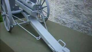 Replica Black Powder Cannon French 75 walk around [upl. by Haiel131]