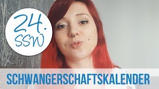 24 SSW Schwangerschaftstagebuch von Angelika [upl. by Ellehcsar]