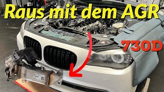 BMW N57 AGR ausbauen und stilllegen 730d 740d 530d 535d 330d 335d [upl. by Derrick949]