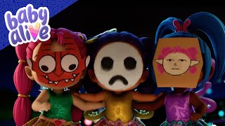 Baby Alive Official 🎃 Trick Or Treating 👻 Halloween Kids Videos 🧛🏻‍♀️ [upl. by Phillie]