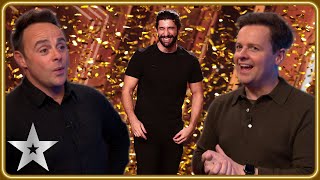 BEATBOXING pro gets Ant amp Decs GOLDEN BUZZER  Auditions  BGT 2023 [upl. by Ahsiened]