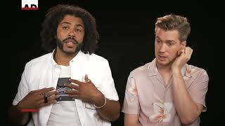 Blindspotting stars Daveed Diggs and Rafael Casal talk gentrification in their home town of Oaklan [upl. by Auqinahc541]