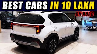 Best Cars under 10 Lakh In India 2024  No Base Model  On Road Price  VFM car in 10 Lakh [upl. by Charbonneau]