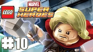 LEGO Marvel Superheroes  100 Guide  Level 10  That Sinking Feeling HD Gameplay Walkthrough [upl. by Hbahsur]