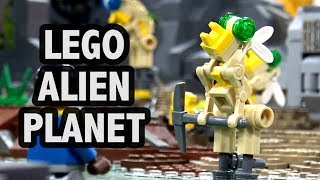 LEGO Alien Slave Mining Colony  Philly Brick Fest 2018 [upl. by Burrell]