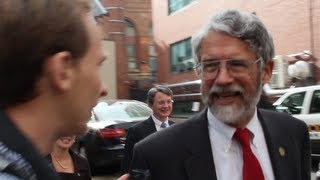 Obamas Science Czar John P Holdren Confronted [upl. by Jarek]