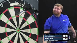 Darts 2024 Players Championship 29 Round 2 Menzies v Labre Highlights [upl. by Koal]