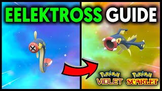 HOW TO EVOLVE EELEKTRIK INTO EELEKTROSS ON POKEMON SCARLET AND VIOLET [upl. by Gunter]