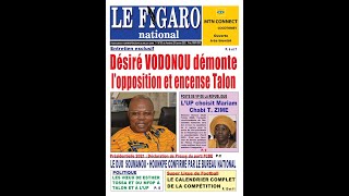 REVUE DE PRESSE BENINOISE DE CE VENDREDII 29 JANVIER 2021 SUR GS TV BENIN [upl. by Lane]