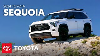 2024 Toyota Sequoia Overview  Toyota [upl. by Jessee]