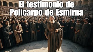 El testimonio de Policarpo de Esmirna testimonio cristiano sobre los primeros discípulos [upl. by Lello]