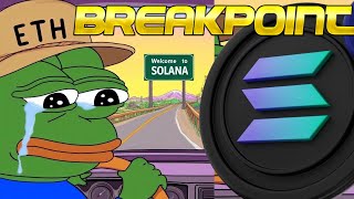 SOLANA BREAKPOINT DAY 1 FIREDANCER SOON [upl. by Stokes]