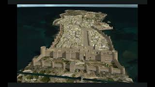 A virtual reconstruction of the Fatimid city of Mahdia [upl. by Medwin]