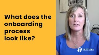 What does the onboarding process look like [upl. by Aviva]