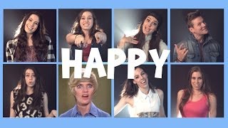 quotHappyquot by Pharrell Williams cover by CIMORELLI and Tyler Ward [upl. by Fulmis]