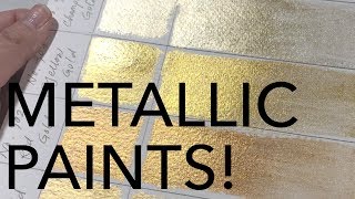 Metallics Testing 12 Different Paints [upl. by Notsehc422]