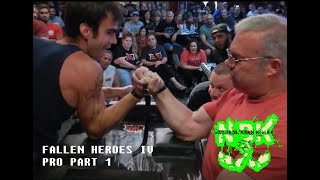 Fallen Heroes IV ARMWRESTLING  Pro PART 1 [upl. by Stent]