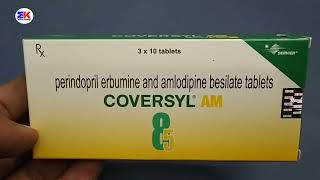 Coversyl Am 85 Tablet  Amlodipine and Perindopril erbumine Tablet  Coversyl Am Tablet Uses [upl. by Enidlareg556]