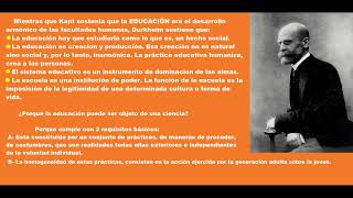 Durkheim y la Educación  Clase 8  SOCIOLOGIA de la EDUCACIÓN [upl. by Anib]