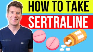 Doctor explains HOW TO USE SERTRALINE aka Lustral  Zoloft including side effects amp more [upl. by Oivatco62]