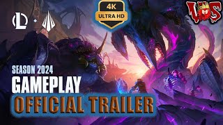 League of Legends  Season 2024 ➤ Official Trailer 2024 💥 4KUHD 💥 [upl. by Andre638]