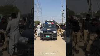 Police entry 😳 sindhpolice lawenforcement karachipoliceoffice police [upl. by Braeunig]