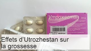 Impact de lUtrozhestan sur la grossesse et le fœtus lors du raccourcissement cervical [upl. by Quartis]