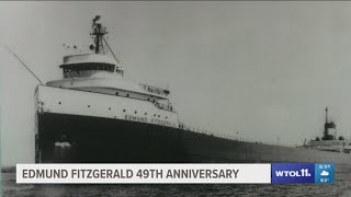 49th anniversary of sinking of Edmund Fitzgerald [upl. by Laerdna897]