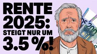 Schock für Rentner Die Wahrheit hinter der Rentenerhöhung 2025 [upl. by Sukey]