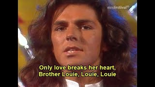 Modern Talking Brother Louie Lyrics  Karaoke [upl. by Littman]