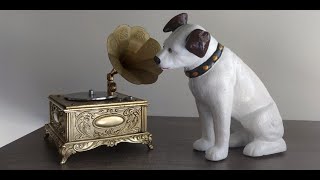 Restauración de perrito alcancía quotNipperquot de RCA Victor circa 1930 [upl. by Kareem833]