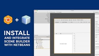 How to Install Gluon Scene Builder for JavaFX FXML Application and Integrate with NetBeans [upl. by Anaira769]