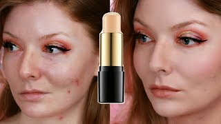 LANCÔME Teint Idole Foundation Stick REVIEW Pale Oily Skin [upl. by Attwood28]