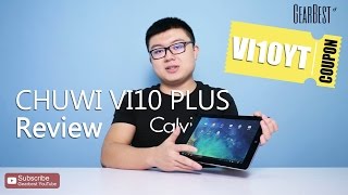 Gearbest Review【COUPON VI10YT】CHUWI VI10 Plus Tablet PC  Gearbestcom [upl. by Yedarb]