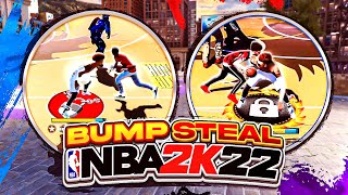 HOW TO PERFECT YOUR “BUMP STEALS” IN NBA 2K22 NEXT GEN [upl. by Idette]