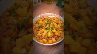 Diced Tomatoes and Potatoes recipe recipe chineserecipie potatorecipe easyrecipe chinesefood [upl. by Romeyn]