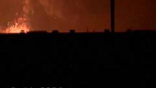 Explosion and huge shock wave Danish firework factory in Seest Kolding [upl. by Neeliak]