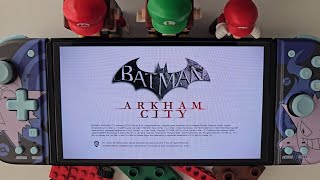 Batman Arkham City Nintendo Switch OLED [upl. by Therese872]