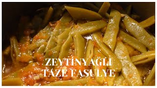 Zeytinyağlı Taze Fasulye  Anne Fasulyesi  Yeşil Fasulye  Pratik Zeytinyağlı Tarifi [upl. by Enirahtac]