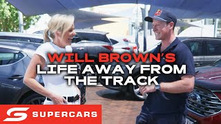 Will Browns Life Away From The Race Track  2024 Repco Supercars Championship [upl. by Enecnarf]