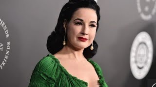 Dita Von Teese 51 Stuns in Topless Burlesque Performance at Paris Fashion Week [upl. by Aramoy]